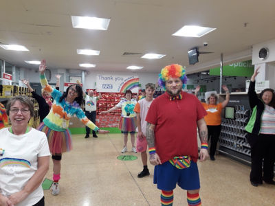rainbow thursday again | Asda Taunton