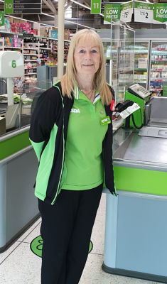 Diane at Asda Cwmbran goes out of her way to help vulnerable customer | Asda Cwmbran