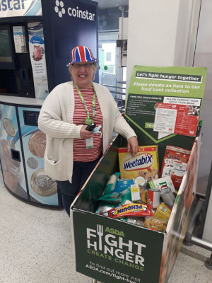 Foodbank donations  | Asda Thornaby