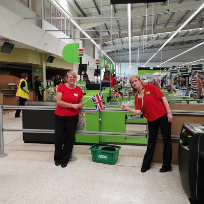 Marking VE Day | Asda Long Eaton
