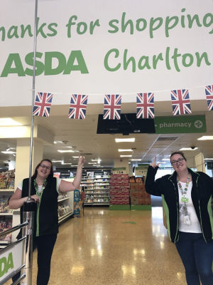 VE Day support | Asda Charlton