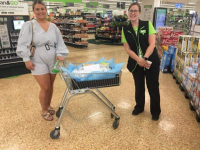 Nurse Hannah thanks former colleagues | Asda Warrington