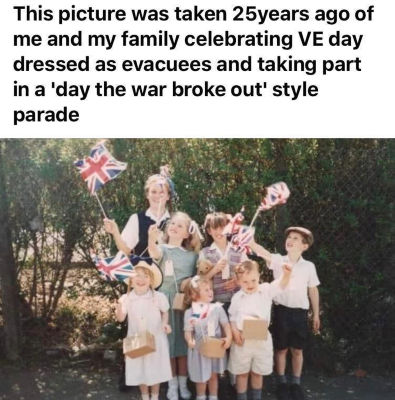 Frans memories of .V.E Day celebrations 25 years ago . | Asda Longwell Green