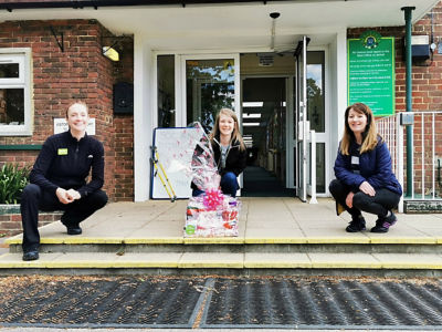 Delivered my first hamper to a Crawley school as a thank you for being a keyworker | Asda Crawley