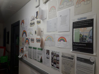 Thank you wall | Asda South Shields