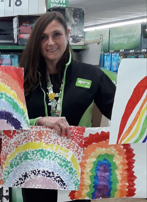 Beautiful rainbow pictures sent in from the children at Christ Church Primary School  | Asda Longwell Green