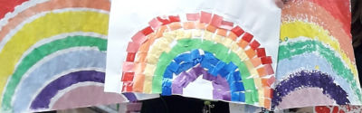 Beautiful rainbow pictures sent in from the children at Christ Church Primary School  | Asda Longwell Green