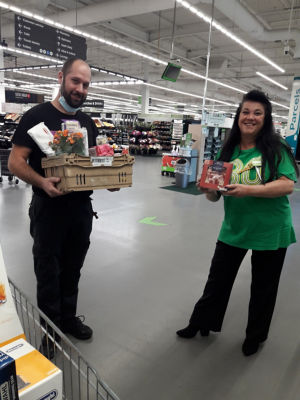 Donation to Rose Garden care home | Asda Patchway