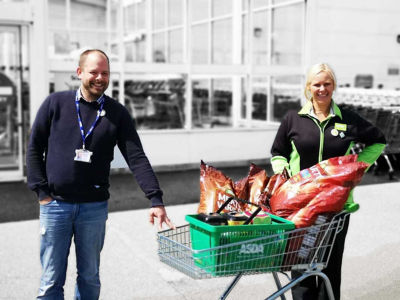 Donation of treats to the homeless | Asda Derby