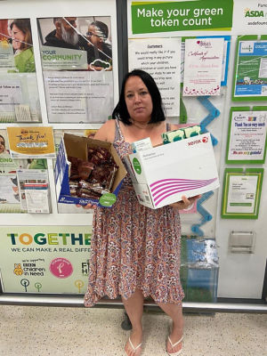 Donation to Aim Higher | Asda Hessle