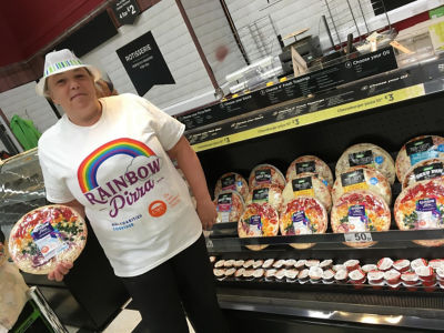 Rainbow Pizza  | Asda Dewsbury