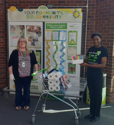 Arts and crafts items donated to Temple Newsam Hub | Asda Killingbeck