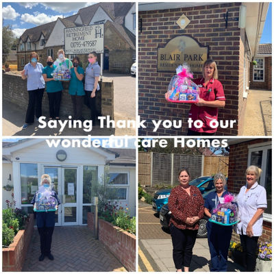 Donations to local care homes  | Asda Sittingbourne