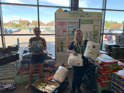 Baby Bank Tendring donation | Asda Clacton-on-Sea