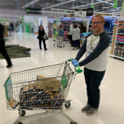 Donating to local community association | Asda Wigan