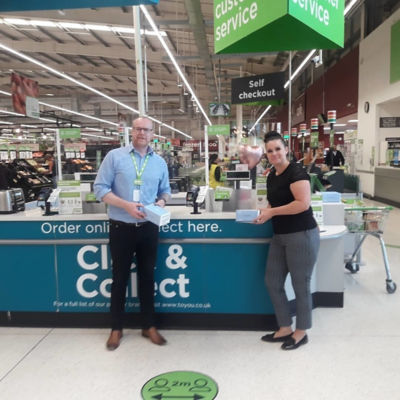 Face mask donations | Asda Thurmaston
