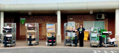 Shopping for foodbank | Asda Downpatrick