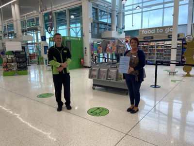 Donation of medical grade face masks to the Graan Nursing home | Asda Enniskillen