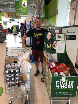 Fighting hunger , the fight goes on.. | Asda Telford