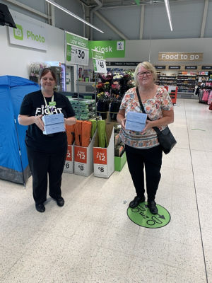 Face masks donation | Asda Sheffield Chaucer Road