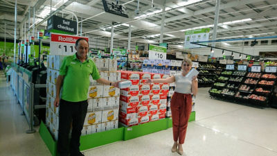 800 face masks for local care home | Asda Filton