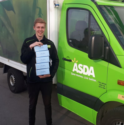Donation of face masks | Asda Boston