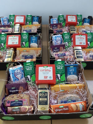 Busy day 🤗 making up some 'Break time hampers' for some of our local unsung heroes plus coffee for our amazing NHS care workers 🥰  | Asda Norwich