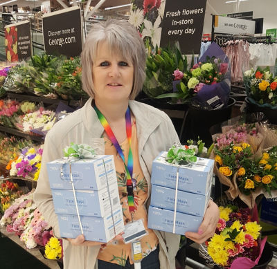Donation of face masks. | Asda Toryglen