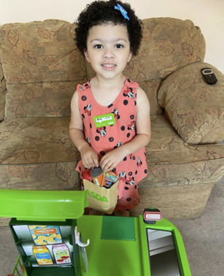 Ria Stanford-Williams follows in the footsteps of her parents and nan who work at Asda
