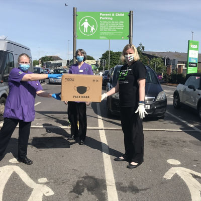 Mask donation to Fern Brook Lodge, Gillingham North Dorset  | Asda Gillingham