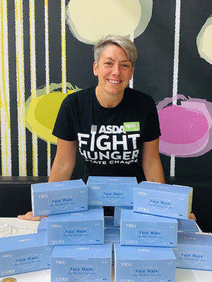 Face mask donation from Asda Halifax | Asda Halifax