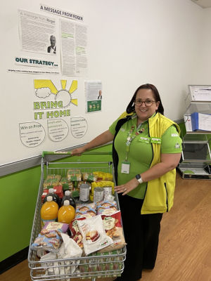 Food donation to school | Asda Worcester
