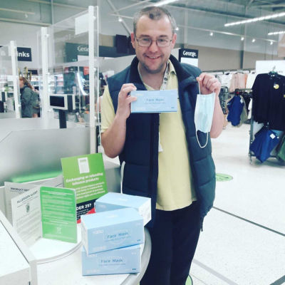 Face masks donation  | Asda South Shields