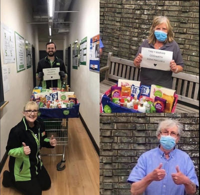 Donations to our local Care homes | Asda Pwllheli