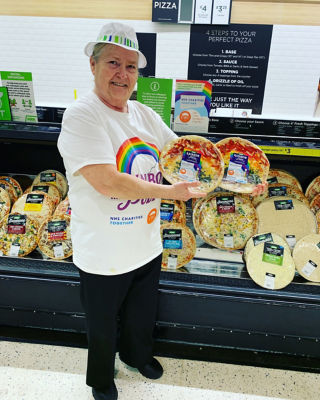 Feltham Rainbow Pizza on the go | Asda Feltham