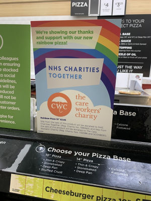Feltham Rainbow Pizza on the go | Asda Feltham