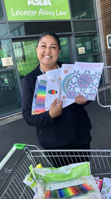 Donation to Leicester Hospital’s Charity | Asda Leicester Abbey Lane