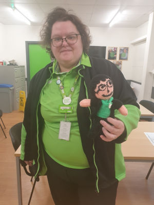 Knitted mini me | Asda Newport Isle of Wight