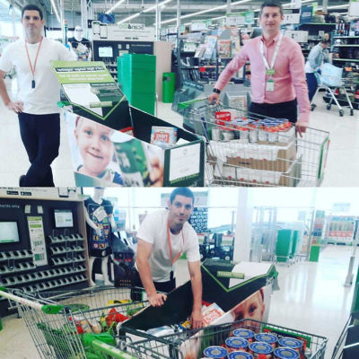 Food bank donation from Asda South Shields | Asda South Shields