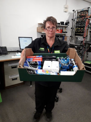 Asda Taunton donates toiletries to homeless shelter | Asda Taunton