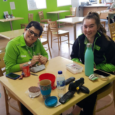 Well done Emma and Taylor | Asda Warrington