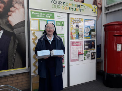 Face mask donation | Asda Govan