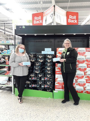 Face masks donation | Asda Gillingham Pier