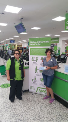 Face mask donation | Asda Ipswich