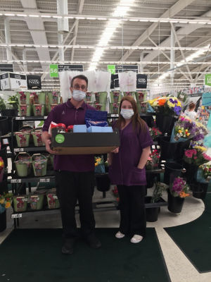 Care home donation | Asda Wigan