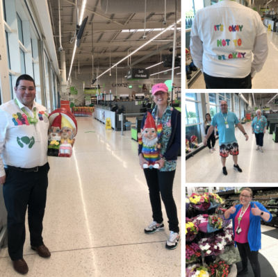 Bright colours show support for Mental Health Awareness Week | Asda Portadown
