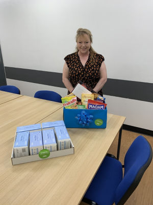 Our first donation went out last week to Snowdrop House UK, I also made a little pick me hamper for the staff there.  | Asda Ware