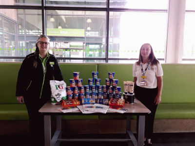 Donation to Medway Hospital Charity | Asda Gillingham Pier