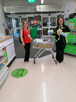 Donation of toiletries to local care home  | Asda Wythenshawe