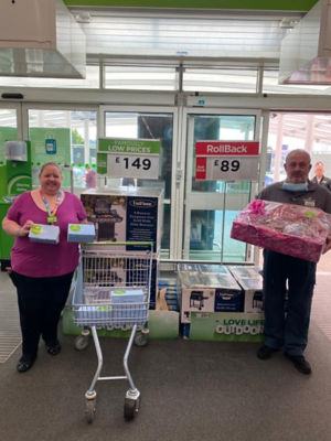 Mask donation to care homes  | Asda Dewsbury